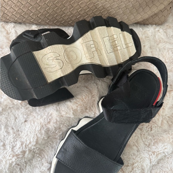 Sorel futuristic Black Sandals 6 - Picture 3 of 6